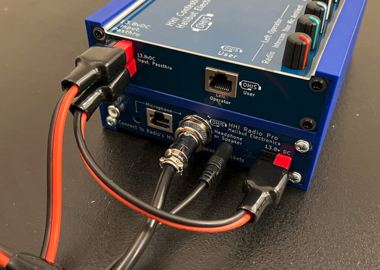 Contesting Console for 2 Person POTA Halibut Electronics